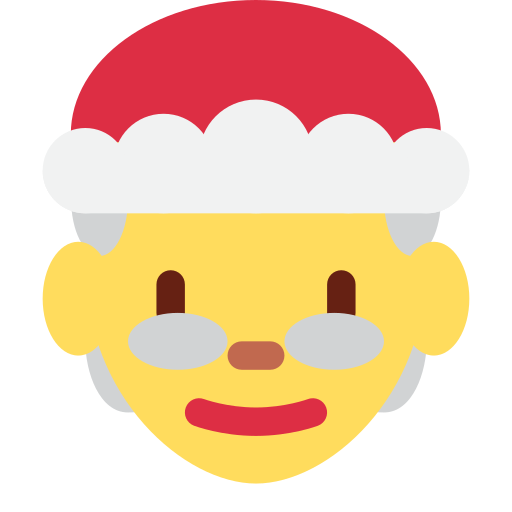 Миссис Клаус для Twitter (X) Twemoji 15.0.3
