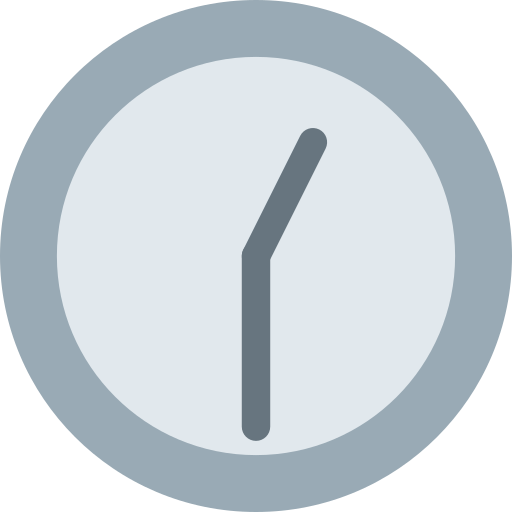 Пів на другу для Twitter (X) Twemoji 15.0.3