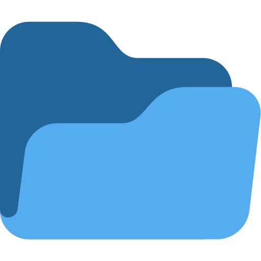 Відкрита папка для Twitter (X) Twemoji 15.0.3