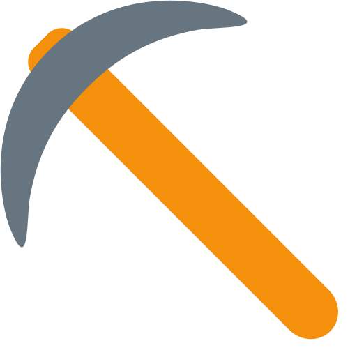 Кирка для Twitter (X) Twemoji 15.0.3