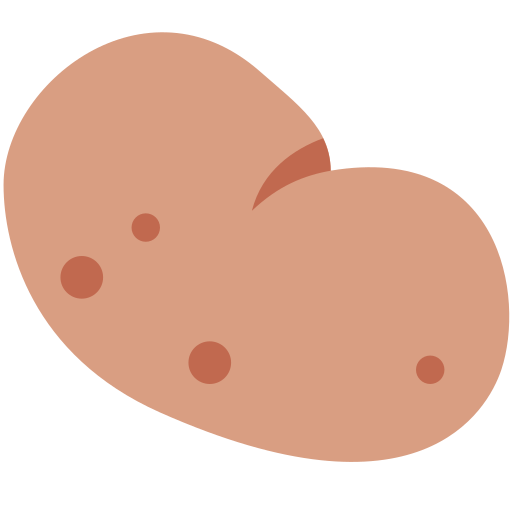 Картофель для Twitter (X) Twemoji 15.0.3