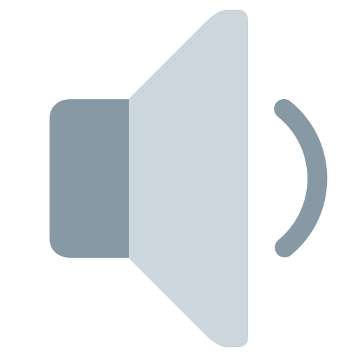 Средняя громкость для Twitter (X) Twemoji 15.0.3