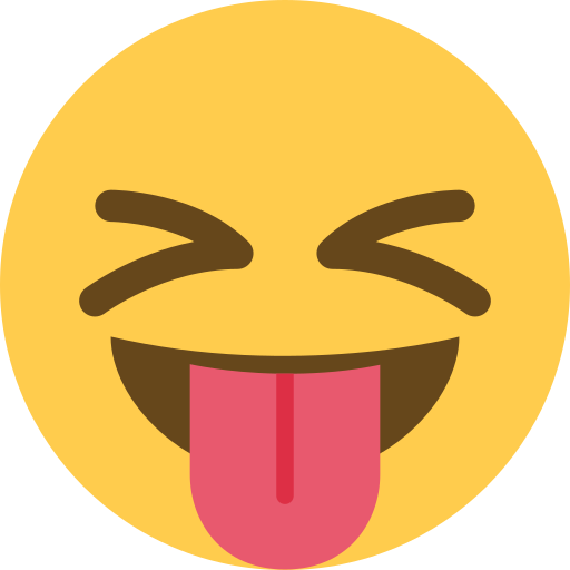 Морщится и показывает язык для Twitter (X) Twemoji 15.0.3