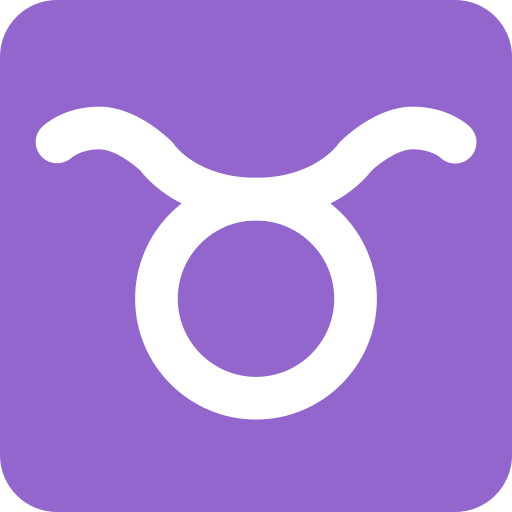 Знак зодіаку Телець для Twitter (X) Twemoji 15.0.3