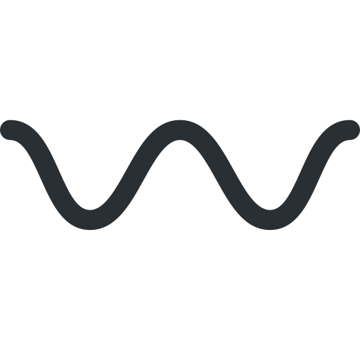 Хвиляста лінія для Twitter (X) Twemoji 15.0.3