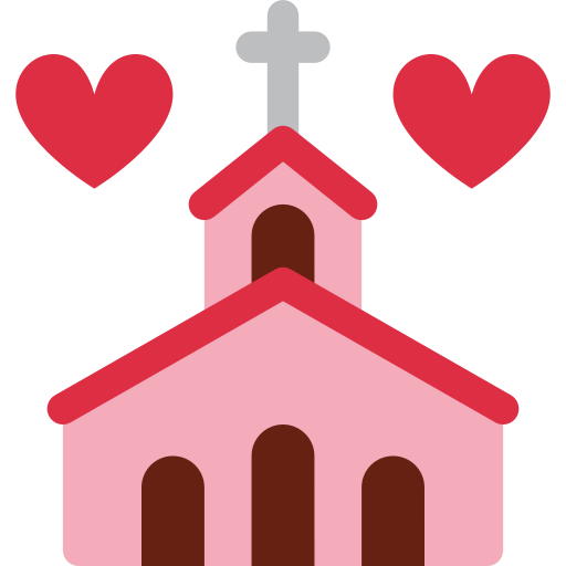 Весілля для Twitter (X) Twemoji 15.0.3