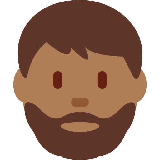 Muž: Středně Tmavý Odstín Pleti, Vousy