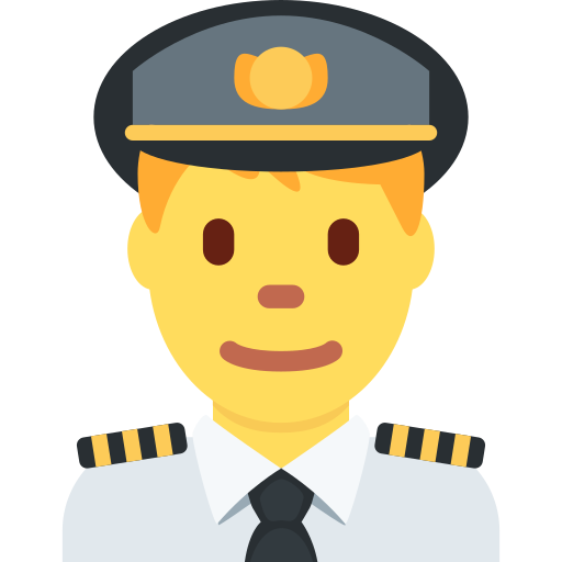 Muž pilot