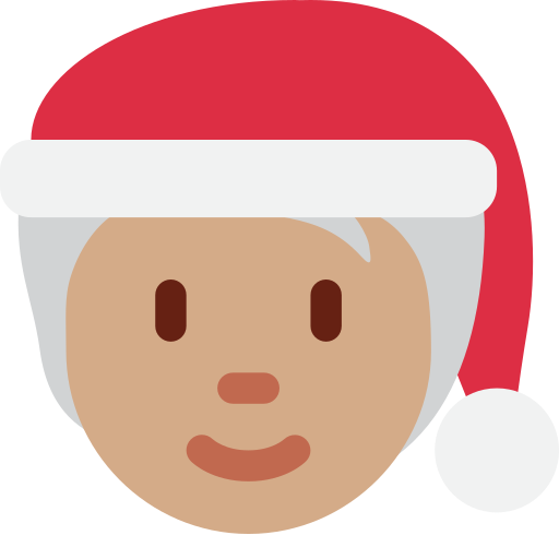 Mx Claus: Střední Odstín Pleti