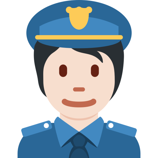 Policista: Světlý Odstín Pleti
