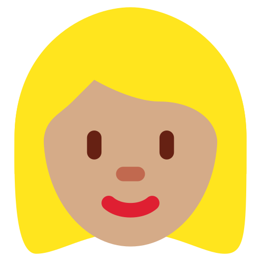 Žena: Střední Odstín Pleti, Blond Vlasy