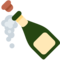 Botol dengan penyumbat terlepas