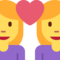 Pasangan dengan hati: Wanita, Wanita