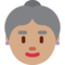 Wanita tua: Warna Kulit Sedang