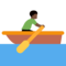 Orang mendayung perahu: Warna Kulit Gelap