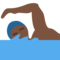 Orang berenang: Warna Kulit Gelap