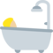Orang di bak mandi: Warna Kulit Cerah-Sedang