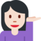 Orang menengadahkan tangan: Warna Kulit Cerah