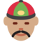 Orang dengan topi Tionghoa: Warna Kulit Sedang