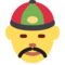 Orang dengan topi Tionghoa
