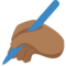 Tangan menulis: Warna Kulit Gelap-Sedang