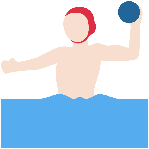 Persona Che Gioca A Pallanuoto: Carnagione Chiara Persona Che Gioca A Pallanuoto: Carnagione Chiara