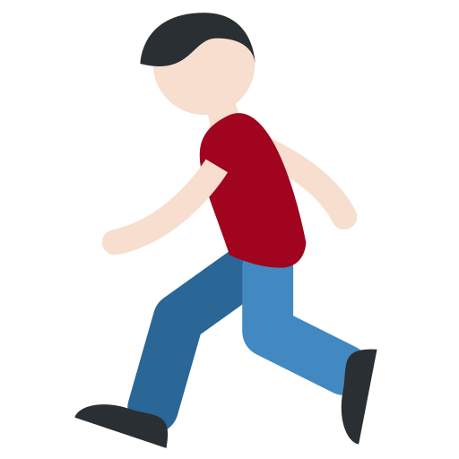 Persona Che Corre: Carnagione Chiara Persona Che Corre: Carnagione Chiara