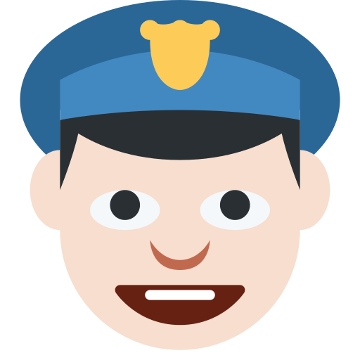 Agente Di Polizia: Carnagione Chiara Agente Di Polizia: Carnagione Chiara