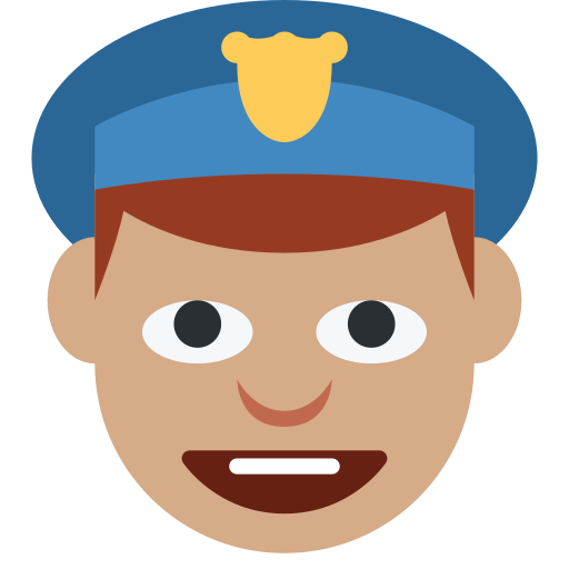 Agente Di Polizia: Carnagione Media Agente Di Polizia: Carnagione Media