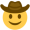 Cara Con Sombrero De Vaquero Cara Con Sombrero De Vaquero