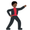 Hombre Bailando: Tono de Piel Oscuro Hombre Bailando: Tono de Piel Oscuro