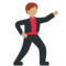 Hombre Bailando: Tono de Piel Medio Hombre Bailando: Tono de Piel Medio