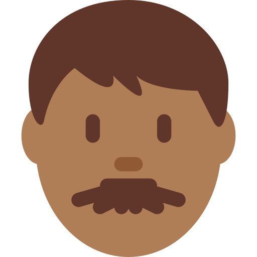 Hombre: Tono de Piel Oscuro Medio Hombre: Tono de Piel Oscuro Medio