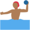 Persona Jugando Al Waterpolo: Tono de Piel Oscuro Medio Persona Jugando Al Waterpolo: Tono de Piel Oscuro Medio