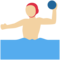 Persona Jugando Al Waterpolo: Tono de Piel Claro Medio Persona Jugando Al Waterpolo: Tono de Piel Claro Medio