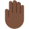 Dorso De La Mano: Tono de Piel Oscuro Dorso De La Mano: Tono de Piel Oscuro