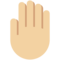 Dorso De La Mano: Tono de Piel Claro Medio Dorso De La Mano: Tono de Piel Claro Medio