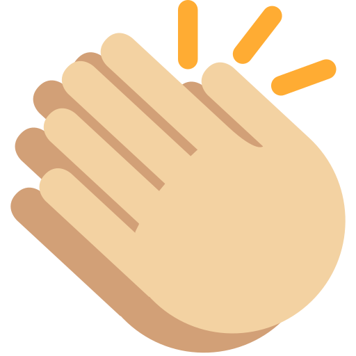 Mani Che Applaudono: Carnagione Medio-Chiara Mani Che Applaudono: Carnagione Medio-Chiara