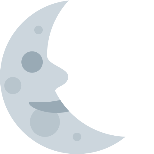 Faccina Ultimo Quarto Di Luna Faccina Ultimo Quarto Di Luna