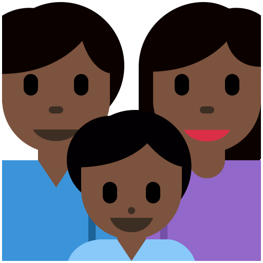 Семья, Тип-6 для Twitter (X) Twemoji 2.2.2