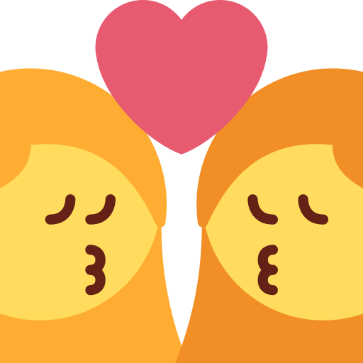 Beso: Mujer, Mujer