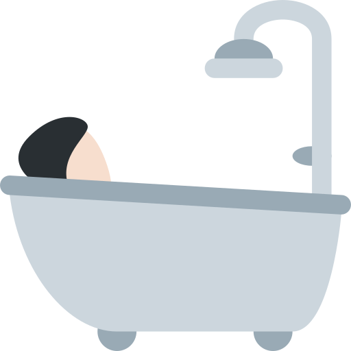 Persona En La Bañera: Tono de Piel Claro