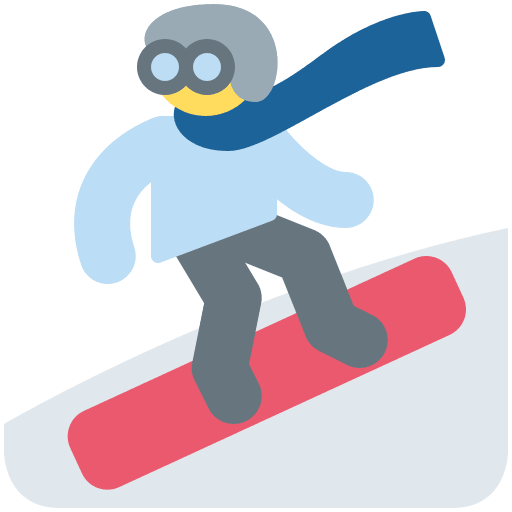 Practicante De Snowboard