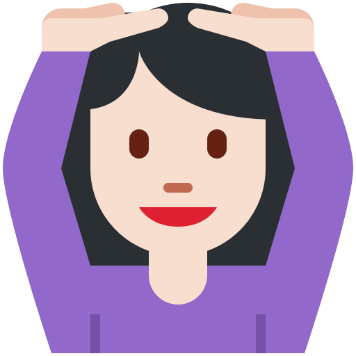 Mujer Haciendo El Gesto De "De Acuerdo": Tono de Piel Claro