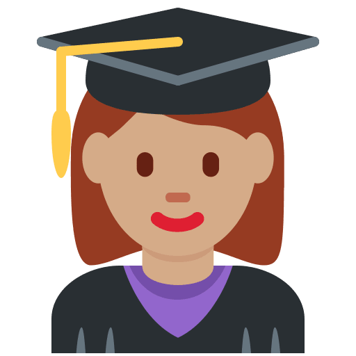 Estudiante Mujer: Tono de Piel Medio