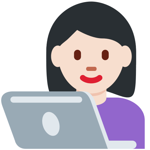 Profesional De La Tecnología Mujer: Tono de Piel Claro
