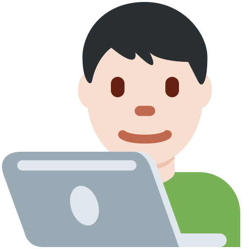 IT-Experte: Helle Hautfarbe