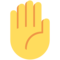 Erhobene Hand