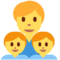 家庭:男人,男孩,男孩 家庭:男人,男孩,男孩