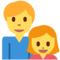 家庭:男人,女孩 家庭:男人,女孩